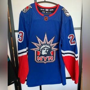 Adam Fox #23 New York Rangers Reverse Retro